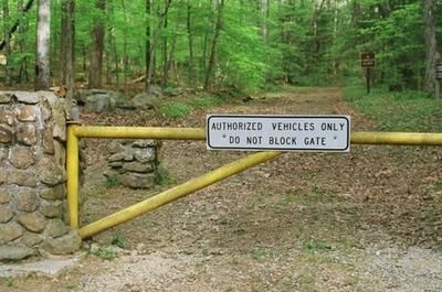 Il cancello della Barkley Marathons